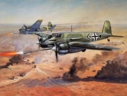 WWII-Luftwaffe Support Planes JU-52